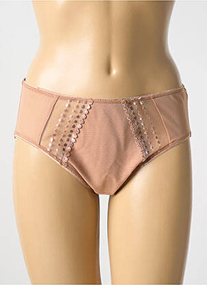 Culotte stretch marron ELOMI femme