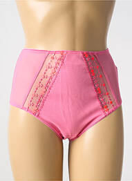 Culotte haute stretch rose ELOMI femme