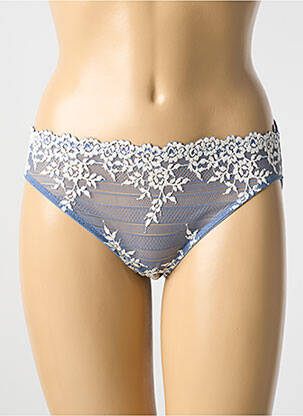 Culotte stretch bleu WACOAL femme