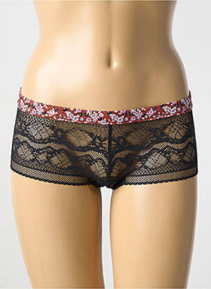 Shorty légère et transparente noir FREYA femme