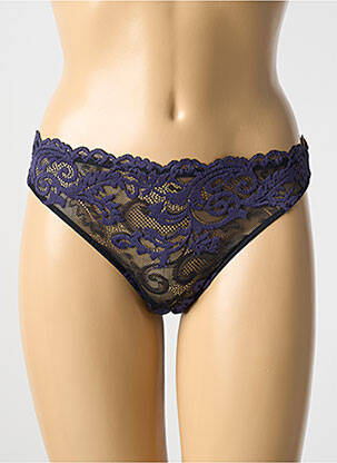 String stretch bleu WACOAL femme