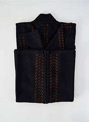 Gilet manches longues noir LA CIBLE ROUGE pour homme seconde vue