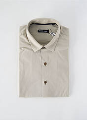 Chemise manches longues beige LA CIBLE ROUGE pour homme seconde vue