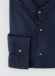 Chemise manches longues bleu LA CIBLE ROUGE pour homme seconde vue