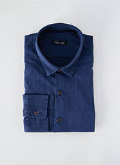 Chemise manches longues bleu LA CIBLE ROUGE pour homme seconde vue
