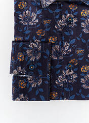 Chemise manches longues bleu LA CIBLE ROUGE pour homme seconde vue