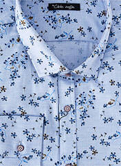 Chemise manches longues bleu LA CIBLE ROUGE pour homme seconde vue