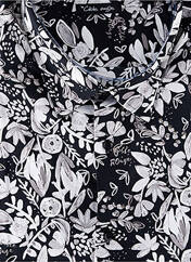 Chemise manches longues noir LA CIBLE ROUGE pour homme seconde vue