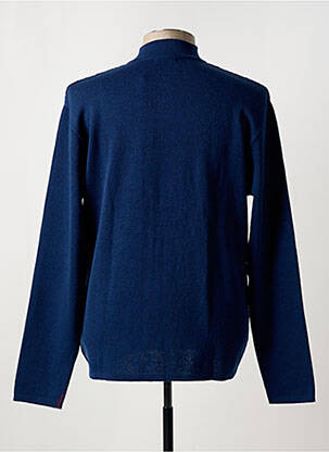 Gilet manches longues manches longues bleu LA CIBLE ROUGE homme