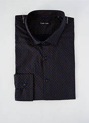 Chemise manches longues bleu LA CIBLE ROUGE pour homme seconde vue