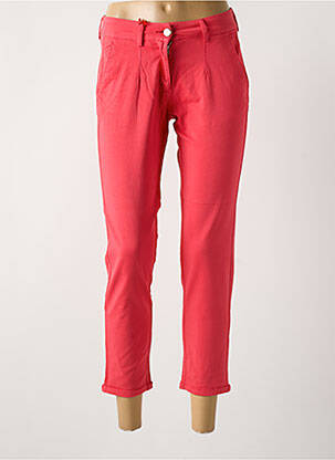 Pantalon 7/8 rose LA CIBLE ROUGE pour femme