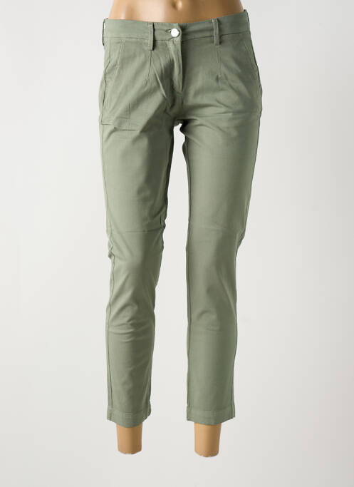 Pantalon 7/8 vert LA CIBLE ROUGE pour femme