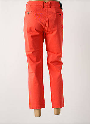 Pantalon 7/8 stretch taille normale orange LA CIBLE ROUGE femme