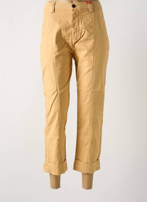 Pantalon 7/8 beige LA CIBLE ROUGE pour femme