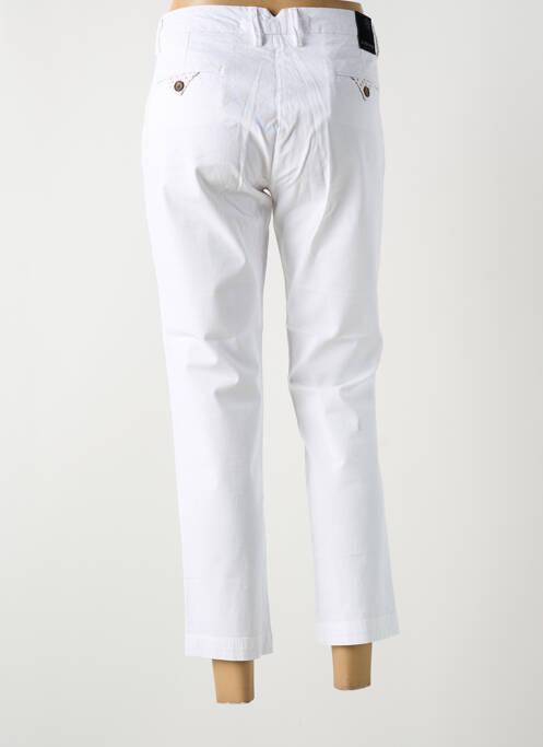 Pantalon 7/8 blanc LA CIBLE ROUGE pour femme