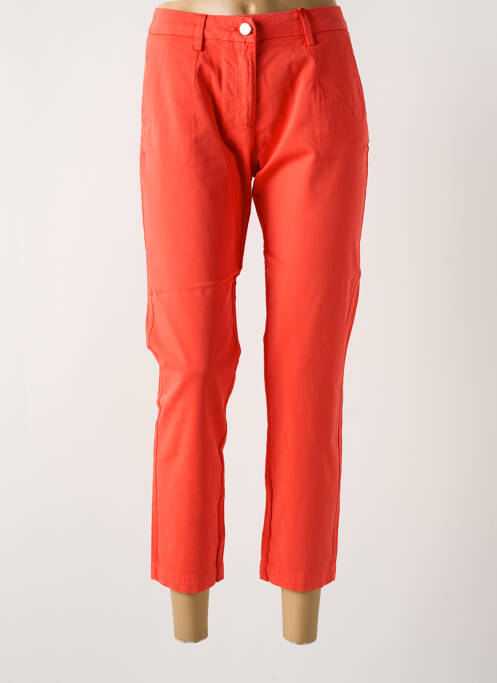 Pantalon 7/8 orange LA CIBLE ROUGE pour femme