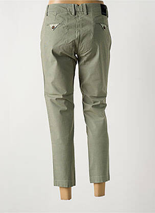 Pantalon 7/8 stretch taille normale vert LA CIBLE ROUGE femme