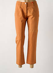 Pantalon 7/8 orange LA CIBLE ROUGE pour femme seconde vue