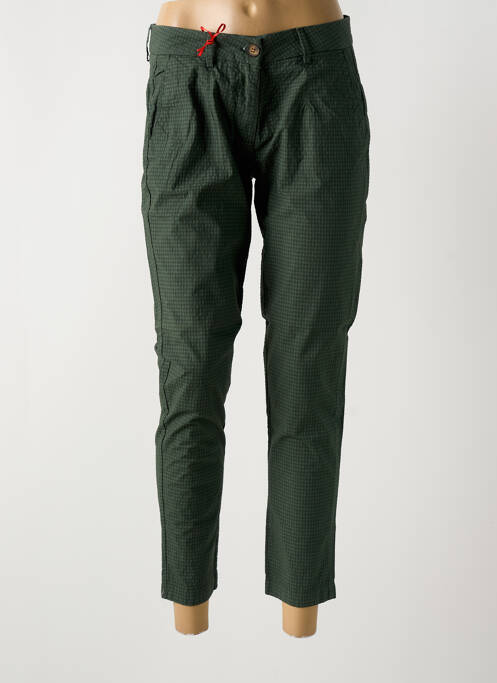 Pantalon 7/8 vert LA CIBLE ROUGE pour femme