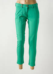 Pantalon 7/8 vert LA CIBLE ROUGE pour femme seconde vue