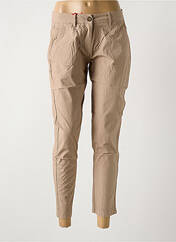 Pantalon 7/8 beige LA CIBLE ROUGE pour femme seconde vue