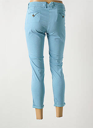 Pantalon 7/8 stretch taille normale bleu clair LA CIBLE ROUGE femme