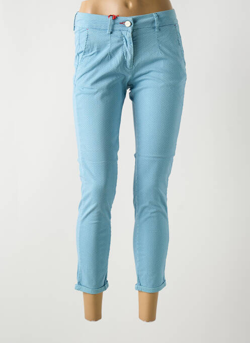 Pantalon 7/8 bleu clair LA CIBLE ROUGE pour femme