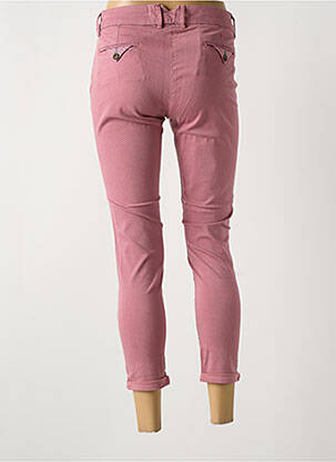 Pantalon 7/8 stretch taille normale rose LA CIBLE ROUGE femme