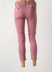 Pantalon 7/8 rose LA CIBLE ROUGE pour femme seconde vue