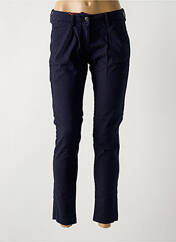Pantalon chino bleu LA CIBLE ROUGE pour femme seconde vue