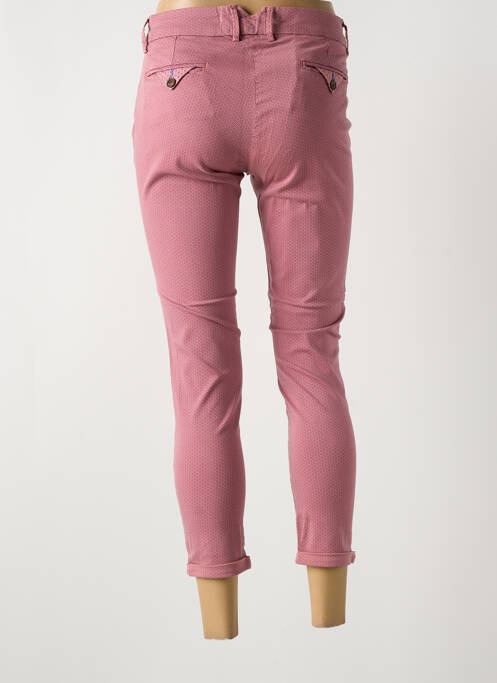 Pantalon 7/8 rose LA CIBLE ROUGE pour femme