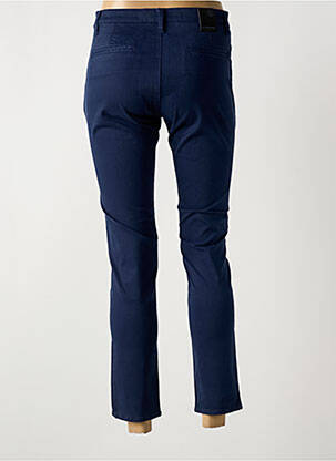 Pantalon slim poches bleu LA CIBLE ROUGE femme