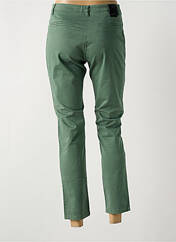 Pantalon chino vert LA CIBLE ROUGE pour femme seconde vue