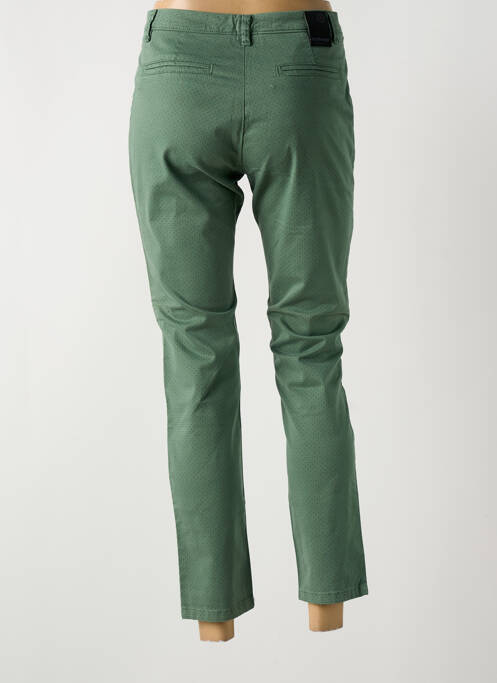 Pantalon chino vert LA CIBLE ROUGE pour femme