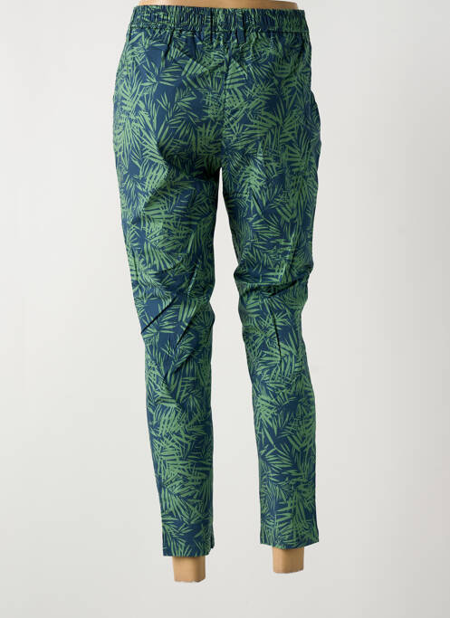 Pantalon chino tissage popeline taille normale vert LA CIBLE ROUGE femme