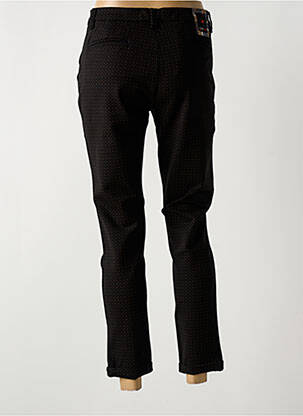 Pantalon 7/8 stretch taille normale noir LA CIBLE ROUGE femme