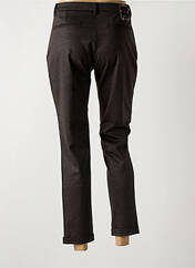 Pantalon 7/8 marron LA CIBLE ROUGE pour femme seconde vue