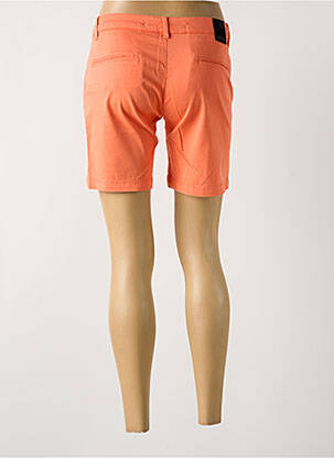Short fermeture zippée sous rabat boutonné taille normale orange LA CIBLE ROUGE femme