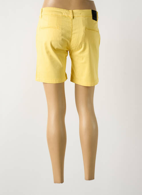 Short jaune LA CIBLE ROUGE pour femme