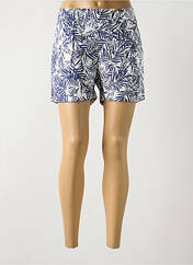 Short bleu LA CIBLE ROUGE pour femme seconde vue