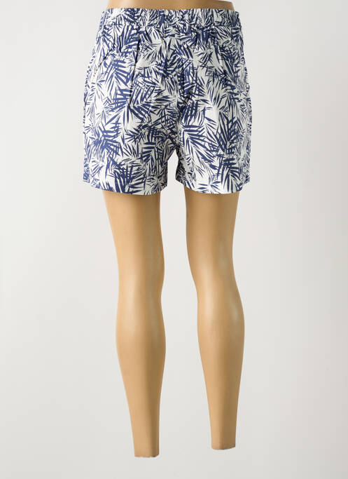 Short bleu LA CIBLE ROUGE pour femme