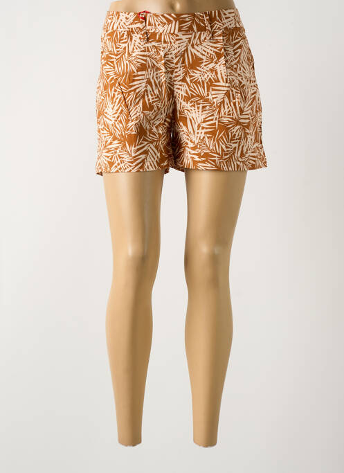 Short marron LA CIBLE ROUGE pour femme