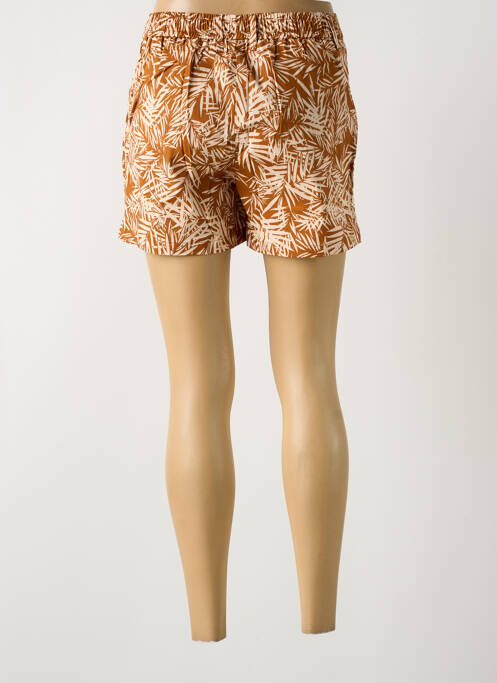 Short marron LA CIBLE ROUGE pour femme