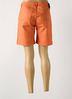 Short fermeture zippée sous rabat boutonné taille normale orange LA CIBLE ROUGE femme