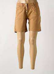 Short marron LA CIBLE ROUGE pour femme seconde vue