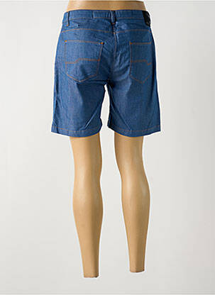 Short fermeture zippée sous rabat boutonné taille normale bleu LA CIBLE ROUGE femme