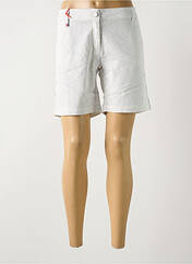 Bermuda blanc LA CIBLE ROUGE pour femme seconde vue