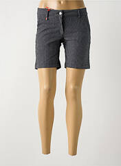 Bermuda bleu LA CIBLE ROUGE pour femme seconde vue