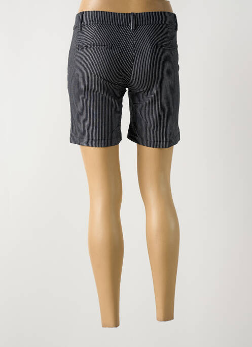 Bermuda bleu LA CIBLE ROUGE pour femme