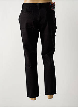 Pantalon 7/8 stretch taille normale noir LA CIBLE ROUGE femme